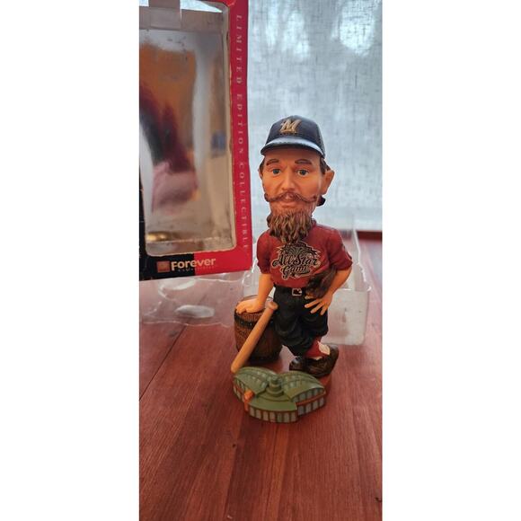 The Meister Milwaukee Brewers 2002 MLB All Star Game Miller Park Bobblehead